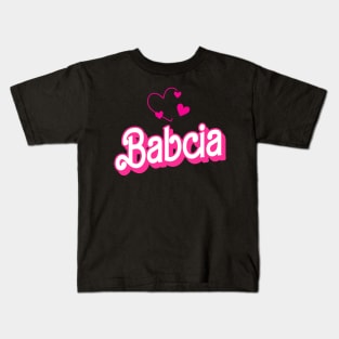 Funny Babcia Gifts Womens Babcia Kids T-Shirt